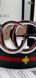 Ceinture Gucci en cuir pour hommes