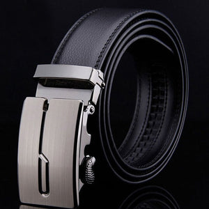 Ceinture d'affaires en cuir pour hommes