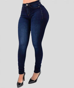 Jean slim en denim pour femmes