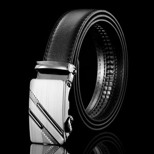 Ceinture d'affaires en cuir pour hommes