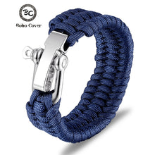 Charger l&#39;image dans la galerie, Bracelets de camping en acier inoxydable pour hommes
