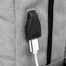 Charger l&#39;image dans la galerie, Sac d&#39;école anti-vol, business, avec chargeur USB, 15 pouces pour hommes
