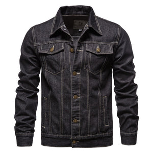 Veste en jean décontracté, slim fit, pour hommes