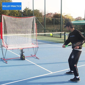 Lance-balles de tennis, machine de livraison de balles, entrainement simple avec filet