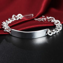 Charger l&#39;image dans la galerie, Bracelet en argent sterling 925 pour hommes et femmes
