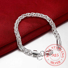 Charger l&#39;image dans la galerie, Bracelets en argent sterling 925 pour femmes et hommes
