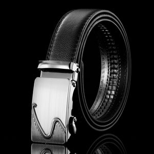 Ceinture d'affaires en cuir pour hommes