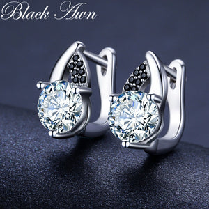 Boucle d'oreilles en argent sterling pour femmes