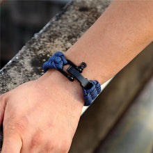 Charger l&#39;image dans la galerie, Bracelets de camping en acier inoxydable pour hommes
