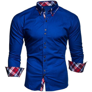 Chemise à manches longues pour hommes