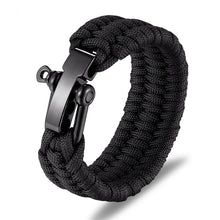 Charger l&#39;image dans la galerie, Bracelets de camping en acier inoxydable pour hommes
