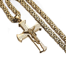 Charger l&#39;image dans la galerie, Collier de croix de Jésus crucifixion pour hommes et femmes
