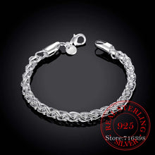 Charger l&#39;image dans la galerie, Bracelets en argent sterling 925 pour femmes et hommes
