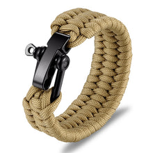 Charger l&#39;image dans la galerie, Bracelets de camping en acier inoxydable pour hommes
