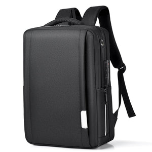 Sac de voyage oxford étanche anti-vol, 14.7 pouces, avec chargeur USB,  pour hommes