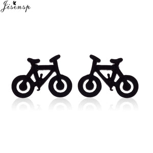 Petites boucles d'oreilles de vélo pour femmes