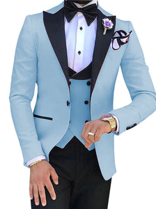 Costume de mariage 3 pièces pour hommes