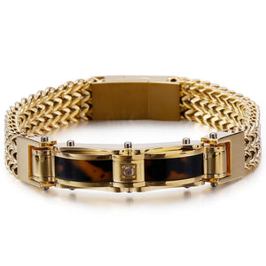 Bracelet avec fermoir magnétique pour hommes