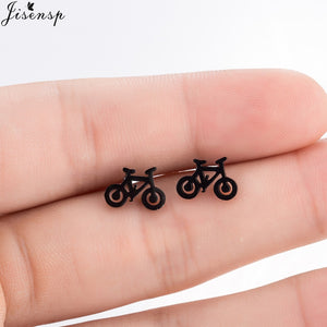 Petites boucles d'oreilles de vélo pour femmes