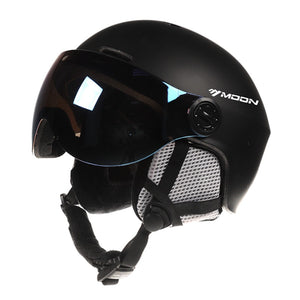 Casque de skie avec lunettes pour adultes, protection des sports d'hiver, snowboard