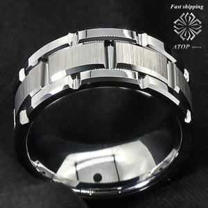 Bague de mariage en argent size 6-13 pour hommes