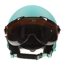 Charger l&#39;image dans la galerie, Casque de skie avec lunettes pour adultes, protection des sports d&#39;hiver, snowboard
