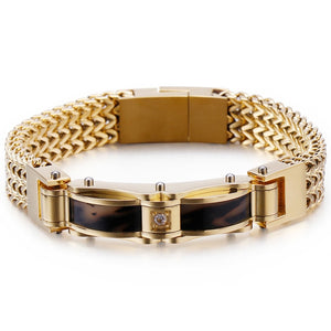 Bracelet avec fermoir magnétique pour hommes