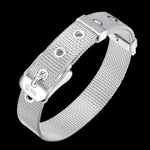 Bracelet en argent massif N925 pour Hommes et Femmes