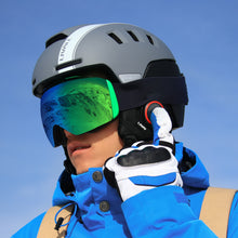 Charger l&#39;image dans la galerie, Casque de skie intelligent pour sport en plein air, Snowboard, Bluetooth, téléphone, sécurité, alerte sos, talkie walkie
