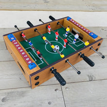 Charger l&#39;image dans la galerie, Table de baby foot à six barres en bois, jeu de football pour enfants
