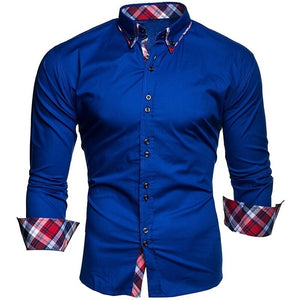 Chemise à manches longues pour hommes