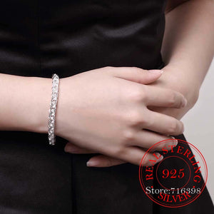 Bracelets en argent sterling 925 pour femmes et hommes