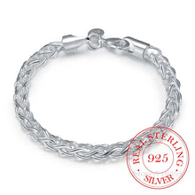 Charger l&#39;image dans la galerie, Bracelets en argent sterling 925 pour femmes et hommes
