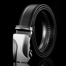 Charger l&#39;image dans la galerie, Ceinture d&#39;affaires en cuir pour hommes
