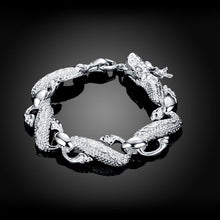 Charger l&#39;image dans la galerie, Bracelet en argent sterling 925 pour hommes et femmes
