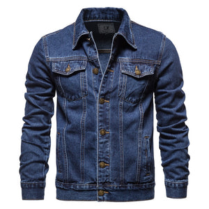 Veste en jean décontracté, slim fit, pour hommes