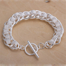 Charger l&#39;image dans la galerie, Bracelet en argent sterling 925 pour hommes et femmes
