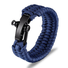 Charger l&#39;image dans la galerie, Bracelets de camping en acier inoxydable pour hommes
