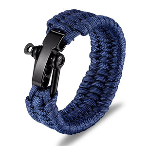 Bracelets de camping en acier inoxydable pour hommes