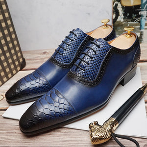 Chaussures de luxe en cuir pour hommes