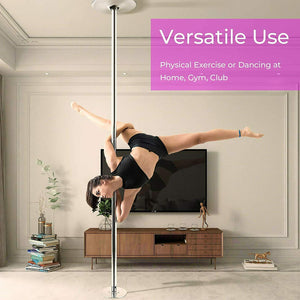 Kit de perche de danse professionnelle, rotative, statique, réglable, pour bar à la maison