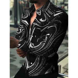 Chemise surdimensionnée pour hommes