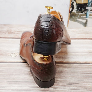 Chaussures de luxe en cuir pour hommes