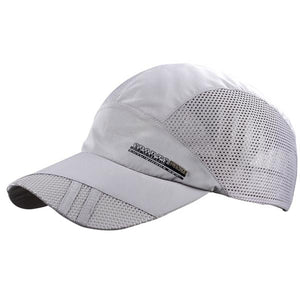 Casquette à séchage rapide, chapeau de soleil ajustable pour hommes