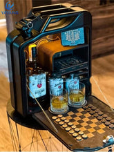 Charger l&#39;image dans la galerie, Mini boite de bar à whisky, cadeau pour mari et papa
