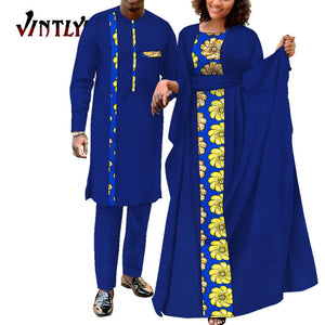 Robe africaine 2 pièces pour hommes et femmes