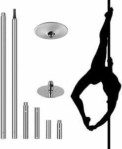 Kit de perche de danse professionnelle, rotative, statique, réglable, pour bar à la maison